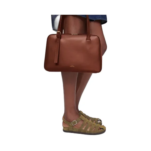 Virginie Logo Printed Crossbody Bag