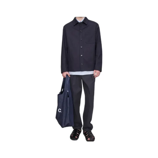 Buttoned Overshirt Jacket