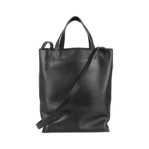 Medium Maiko Leather Tote Bag