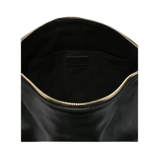 Logo Printed Zipped Tote Bag