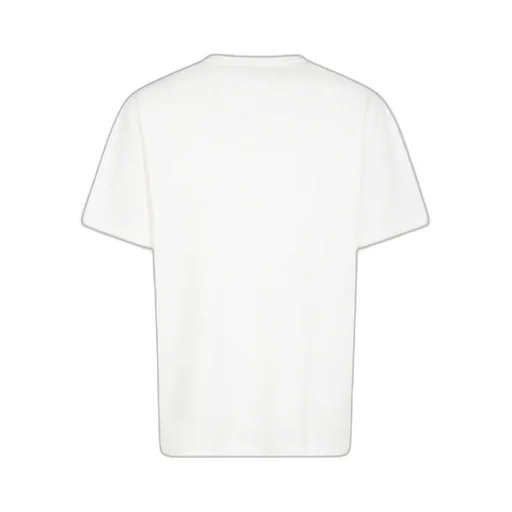 Flocked Logo Crewneck T-Shirt