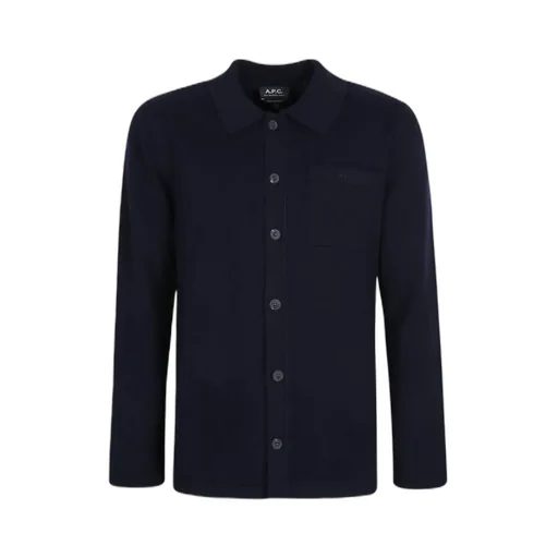 Logo Embroidered Shirt Jacket