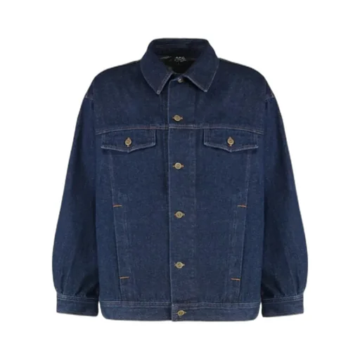 Elvis Buttoned Denim Jacket