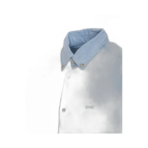 Button-Up Denim Shirt
