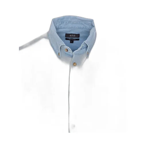 Button-Up Denim Shirt