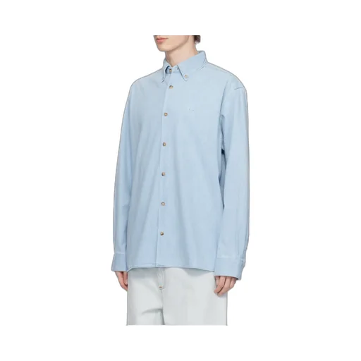 Button-Up Denim Shirt