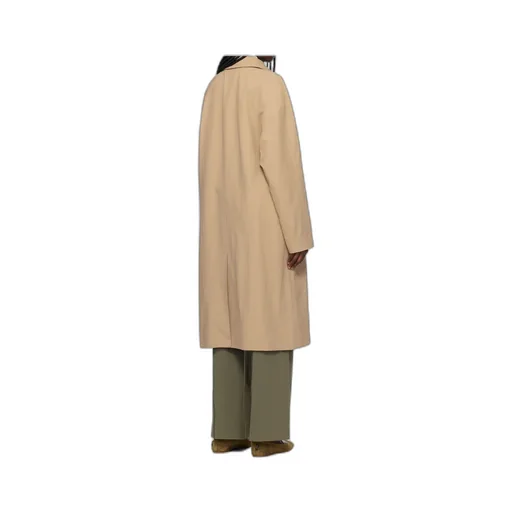 Concealed-Fastening Trench Coat