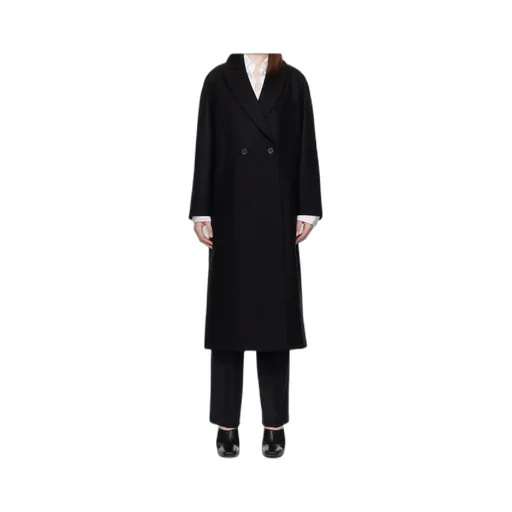 Double-Breasted Wool Coat