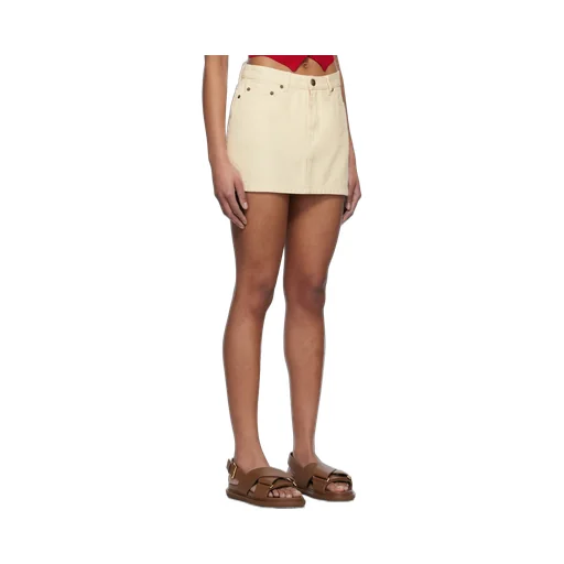 Cotton Mini Skirt
