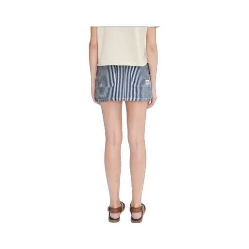 Elga Striped Mini Skirt