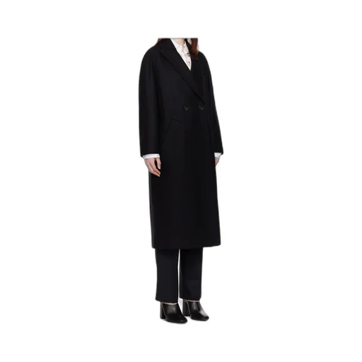 Double-Breasted Wool Coat