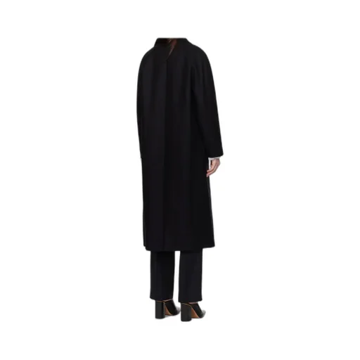 Double-Breasted Wool Coat