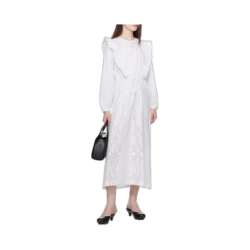 Ginger Ruffle Midi Dress