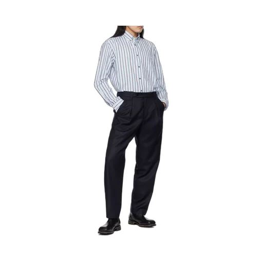 Striped Long-Sleeved Shirt