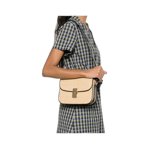 Grace Clasp Fastened Small Shoulder Bag