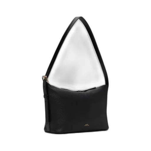 Vera Logo Embossed Shoulder Bag