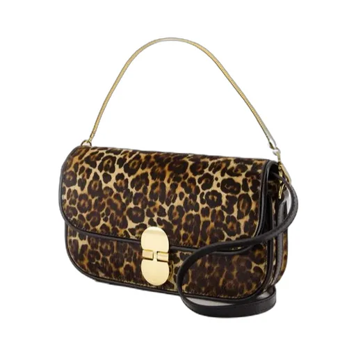 Grace Leopard Printed Clutch Bag