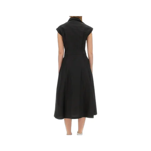 Pleated Sleeveless Dress
