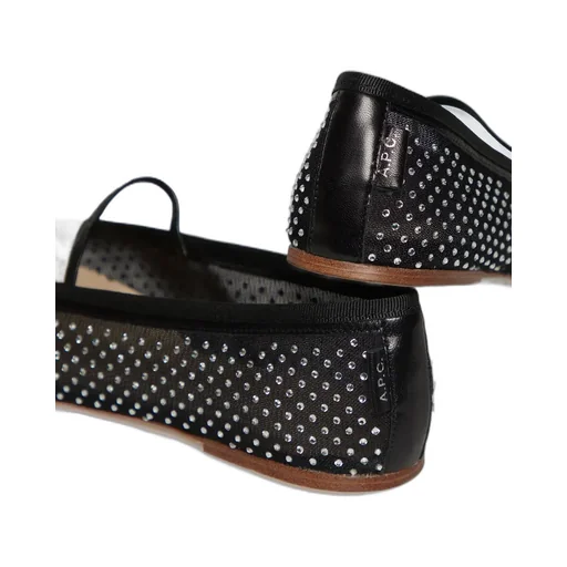 Swan Embellished Ballerinas