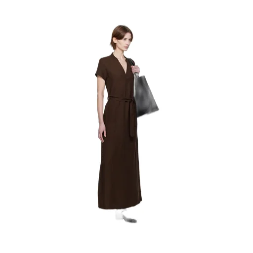 Annelie V-Neck Midi Dress