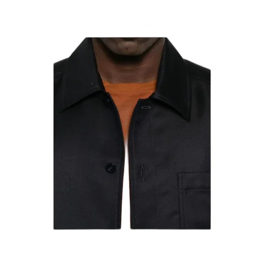 Jeffray Buttoned Shirt Jacket