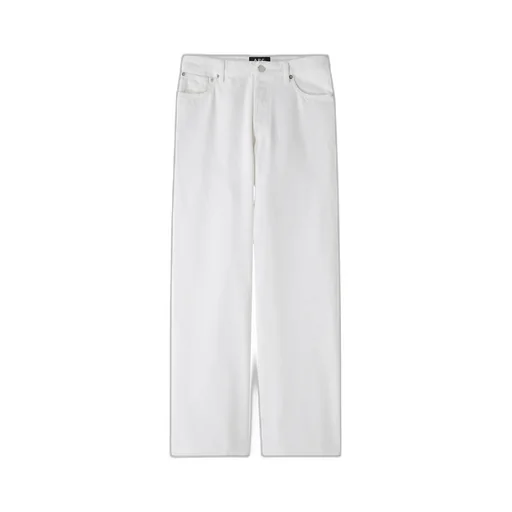 Elisabeth Button Detailed Wide Leg Jeans