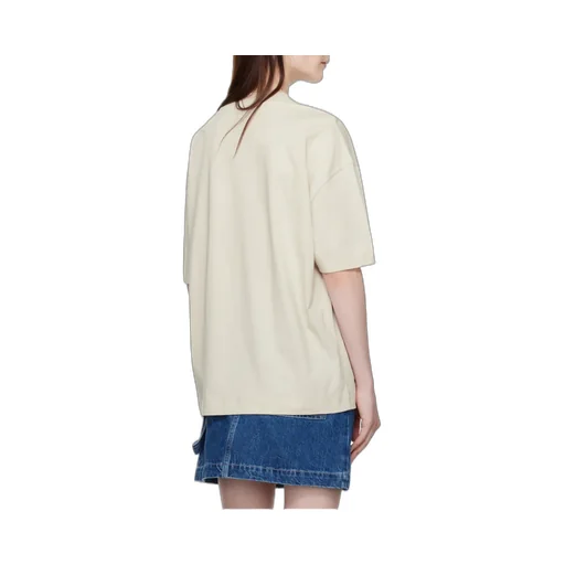 Crewneck Straight Hem T-Shirt