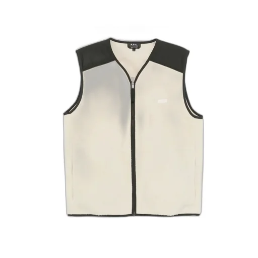 Faux-Shearling Vest
