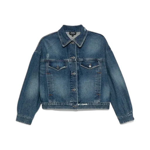Buttoned Denim Jacket