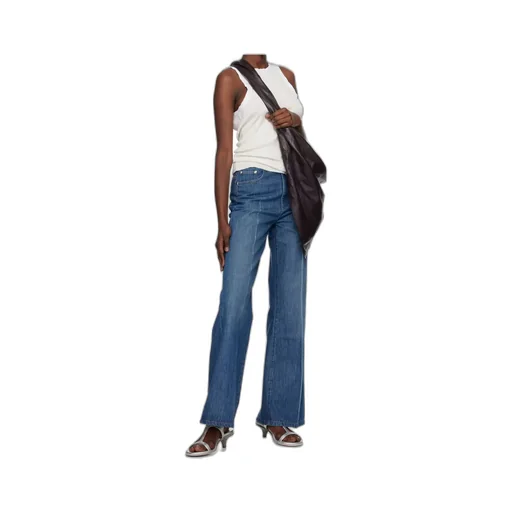 Clienteau High-Rise Wide-Leg Jeans