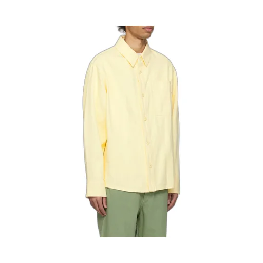 Basile Embroidered Chest Denim Shirt
