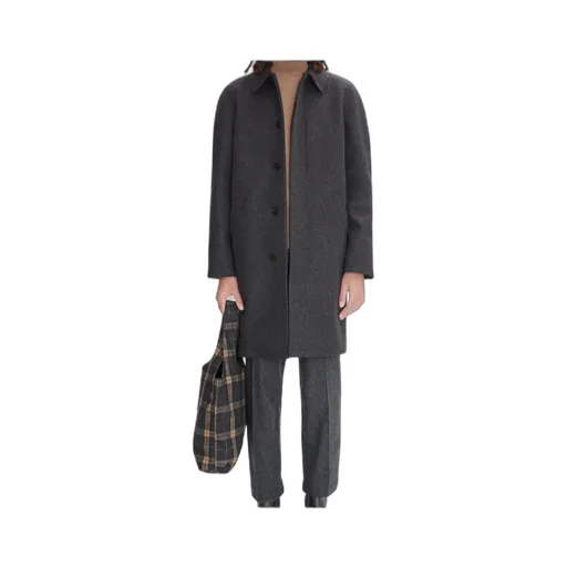 Welt-Pocket Wool-Blend Coat