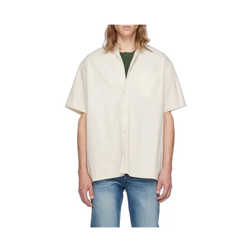 Chest Pocket Short-Sleeved Shirt