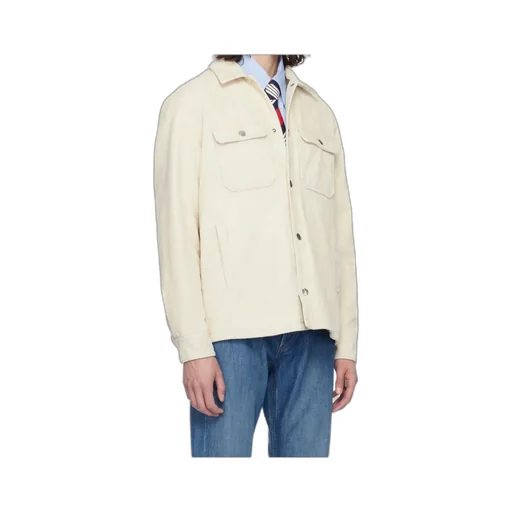 Lapel Snap Casual Jacket
