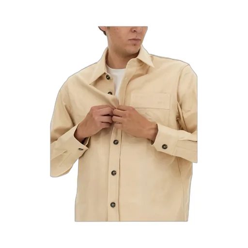 Buttoned Long-Sleeved Shirt