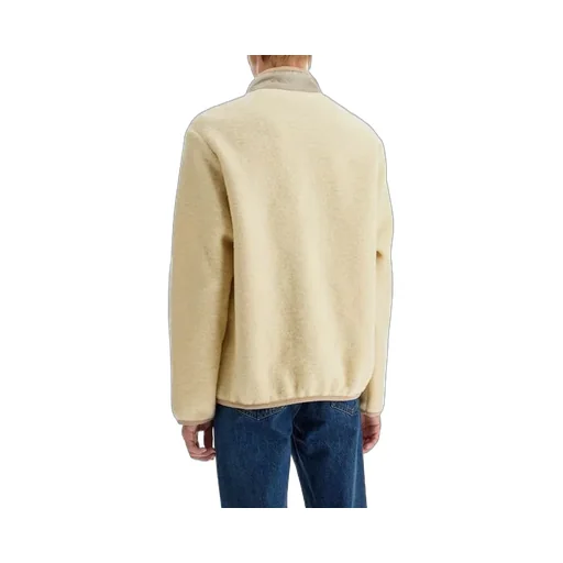 Logo Patch High Neck Overshirt