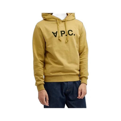 Logo-Flocked Cotton Hoodie