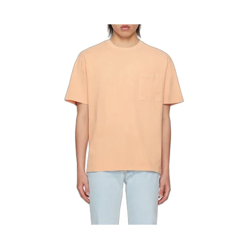 Plain Jersey Short-Sleeved T-Shirt