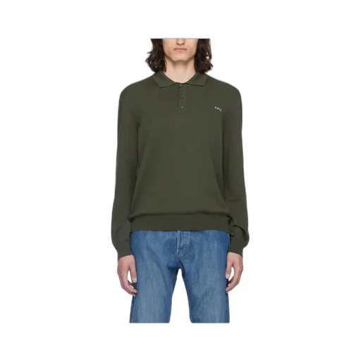 Long-Sleeved Polo Shirt