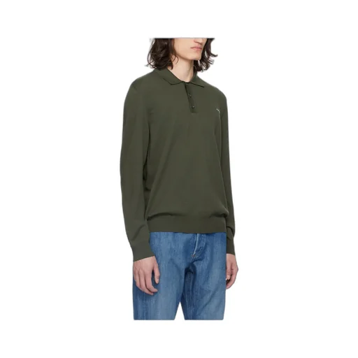 Long-Sleeved Polo Shirt