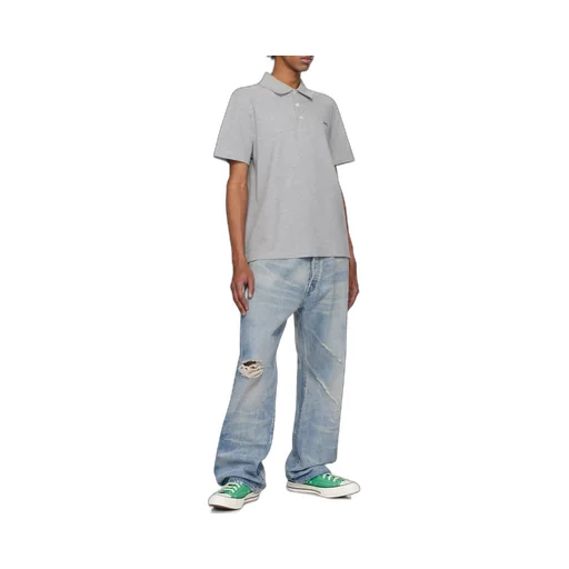 Logo Embroidered Short-Sleeved Polo Shirt