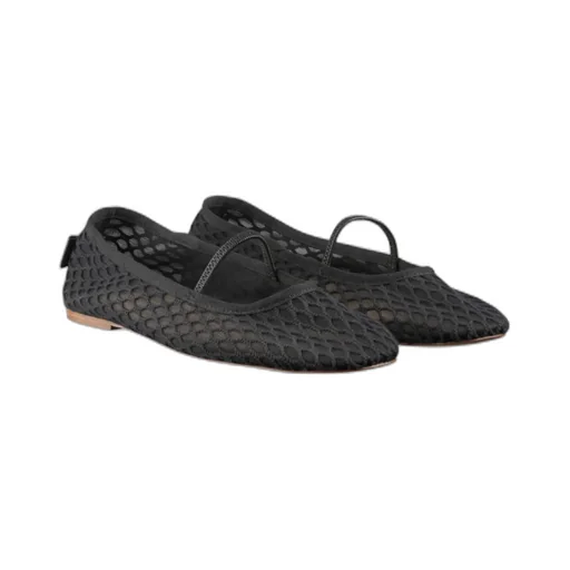 Swan Round Toe Ballerinas
