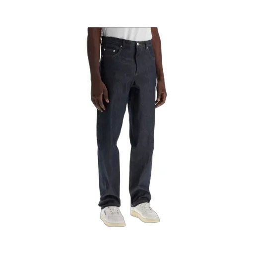 Straight-Leg Slim-Fit Jeans