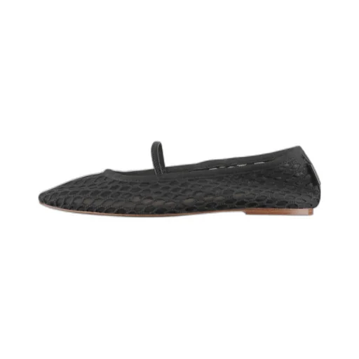 Swan Round Toe Ballerinas