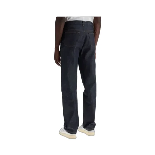 Straight-Leg Slim-Fit Jeans