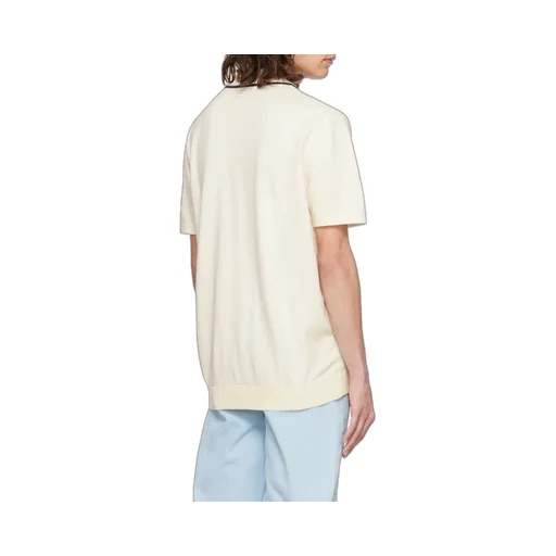 Knitted Short-Sleeved Polo Shirt