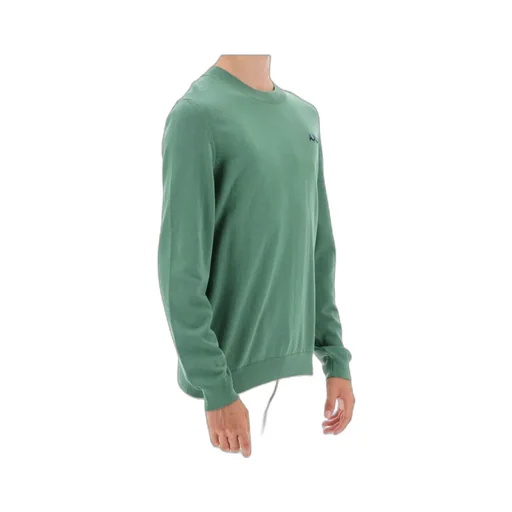 Logo Embroidered Knit Jumper