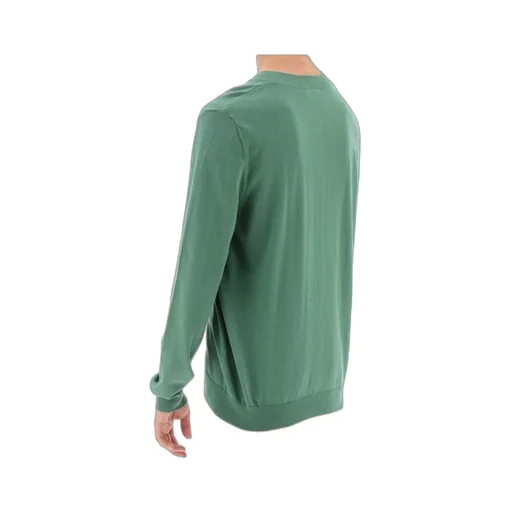 Logo Embroidered Knit Jumper