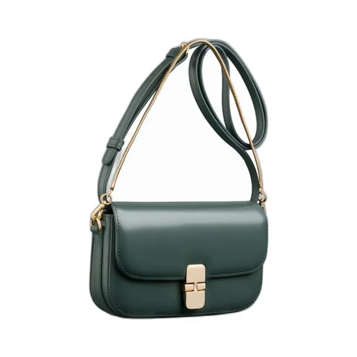Chain-Linked Shoulder Bag