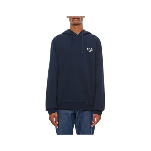 Logo Embroidered Drawstring Hoodie
